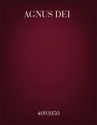 Agnus Dei SATB choral sheet music cover Thumbnail